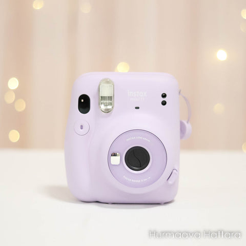 Instax Mini 11 -polaroidkamera, vaalea lila