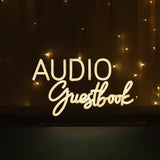 Audio guestbook -valokyltti, NEON