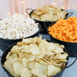 Snacksbuffet -setti Musta