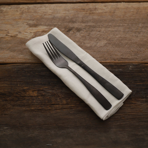 Kangasservetti Pellava, valkoinen