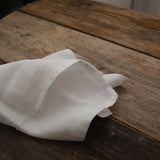 Kangasservetti Pellava, valkoinen